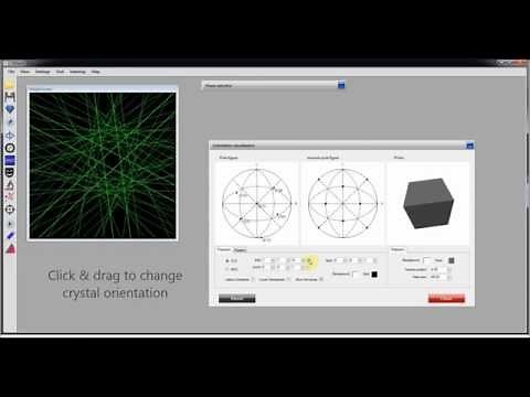 Simulation of TEM diffraction patterns using KikSpot