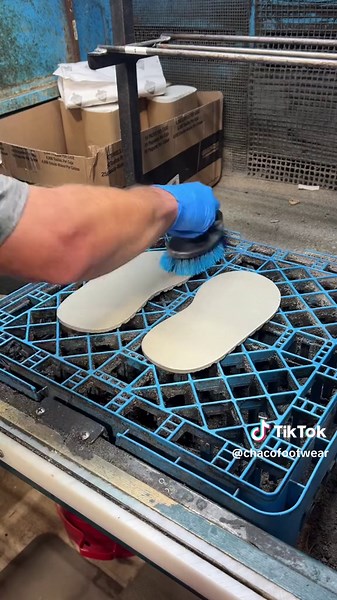 CUSTOMIZABLE MEGA Z/1 SANDAL💜💟 Handcrafted at our ReChaco factory in Rockford, MI 🦎 Link in bio to design your own custom pair of Chacos! #fyp #foryou #custom #customsandals #customized #oneofakind #thread #tread #purple #sandals #adjustablesandals