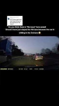 Some say No lane hogging here