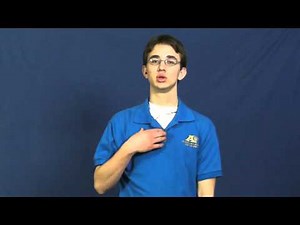 Watch how to sign 'passionate' in American Sign Language.