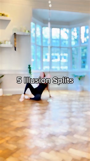 28K views · 2K reactions | 露 5 ILLUSION SPLITS露 ☀️Here are 5 moves in level of difficulty, that are easy to make yourself look bendier than you actually are  Give them a try and let us know what you think  ✨Wearing the new Hybrid Jumpsuit by @olraactivewear use % code: CHLOE10 #illusionsplit #fakeittomakeit #poleinspo #polemove #beginnerspole #intermediatepole #advancedpole | Chloe Anderson | Facebook