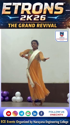 ETRONS 2K26 Highlights ECE Dept Technical Fest | NEC Nellore @Shorts @SETIndia #ece #trending