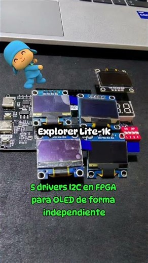 Capacidad oculta de la FPGA NANO 1k (ahora Explorer Lite-1k) #fyp #FPGA #IngenieriaElectronica#gates
