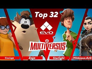 Courage & Zage Vs. Starlight & Mikkeaux.AvG | Top 32 | MultiVersus EVO 2022