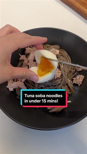Quick & Easy Tuna Soba Noodles Recipe