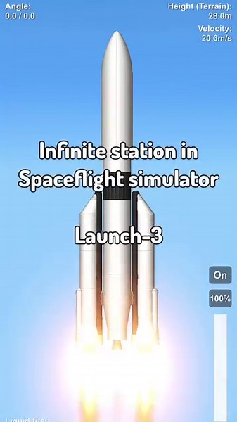 Infinite station L-3 #spaceflightsimulator #sfs2 #sfs #shorts