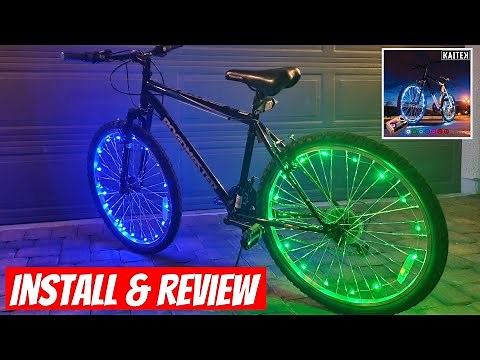 Kaitek LED Bicycle Wheel Light Review - Best Spoke Wheel Light 2021