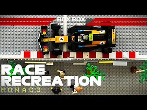 2025 LEGO F1 Monaco Grand Prix | Race Recreation