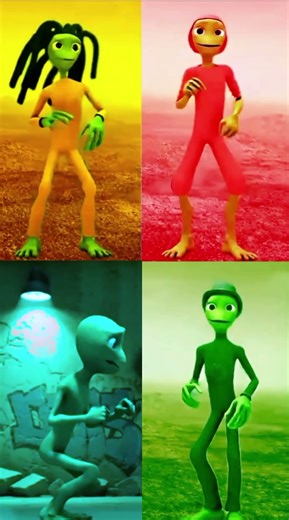 Alien dance vs Funny alien dance vs Dame tu cosita Funny alien dance song.