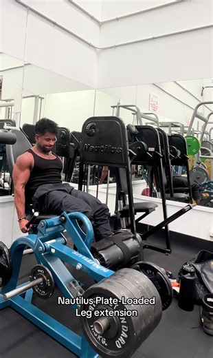 Nautilus Plate-Loaded Leg Extensions for Stronger Quads