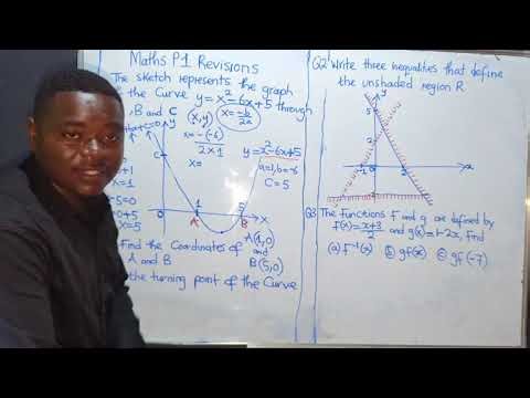 SchoolAt5 - Maths P1 2026 Preps || Quadratic function, Linear programming and Functions