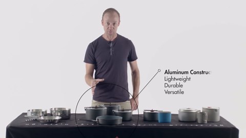 MSR Pika Hard-Anodized Aluminum Camping Teapot, Black