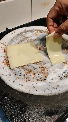 How to make cheese dosa with cheese slices