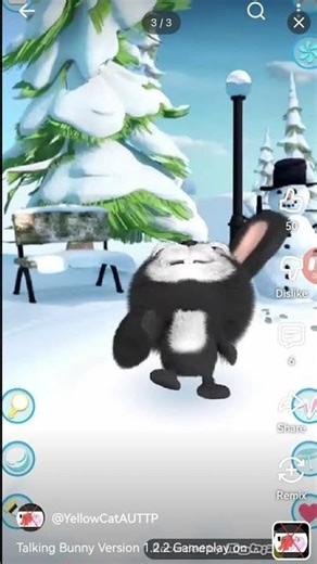 Talking Bunny Version 1.2.2 Gameplay on Galaxy Note 5 Reuploaded (Lost Media)