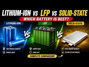 Lithium-Ion vs LFP vs Solid-State Batteries: Which Battery Is Best?