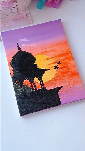 Acrylic Painting for Beginners #shorts #art #painting #youtubeshorts