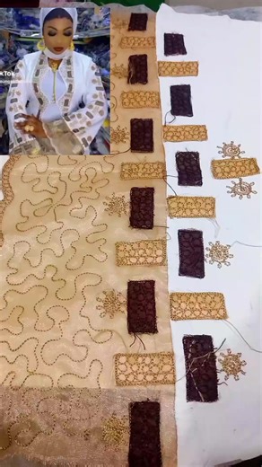 Complete Abaya Design Tutorial with Machine Embroidery