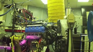 I shot this back in August 2011 and it was never shown online, so here ya go. This was in Ford's engine dyno room while they were running the certification tests on the new 58L DOHC powerhouse destined for the new GT500. The official numbers released were 632hp but running it past the redline showed a lot more than that. Check out those exhaust manifolds! | Mustang Monthly Magazine