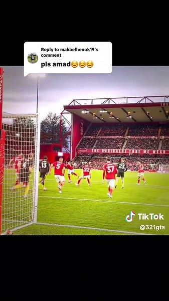 Man United Celebrates Amad Diallo's Goal