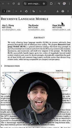 MIT Just Broke LLMs: Unlimited Token Context for Any LLM !