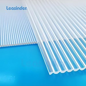 [Hot Item] Leasinder Acrylic Fluted Cast Sheet Acrylic Sheet Striped Glass Sheet for Design Indoor Decorative