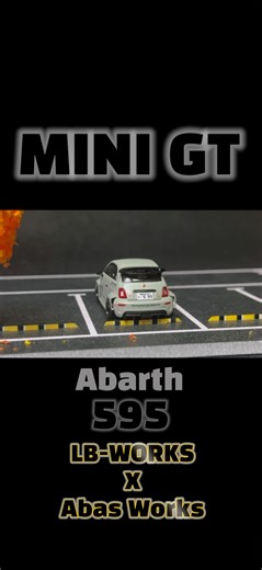 MINI GT LB-WORKS x Abas WORKS Abarth 595 / 미니지티 엘비워크 x 아바스워크 아바스595 #lbwk #fighters #abas #abarth595