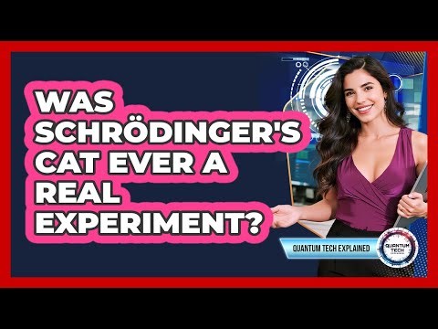 Was Schrödinger's Cat Ever a Real Experiment?