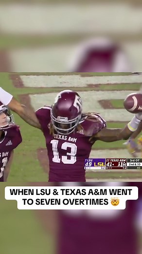 LSU vs Texas A&M Epic Seven Over-Time Game