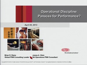 Operational Discipline: Panacea for Performance?