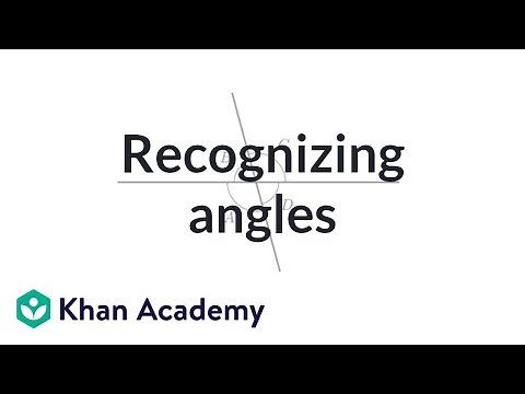 Recognizing angles | Geometry | 4th grade | Khan Academy