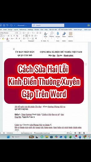Sửa lỗi kinh điển trên Word, lưu file dễ dàng
