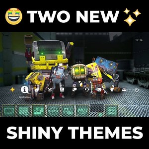 #Shiny's Deluxe Edition launches tomorrow on the #PS4 store! It comes with some nice extras like avatars and these two awesome themes! Who's going to brighten up their PS4 tomorrow?  | SOEDESCO | Facebook