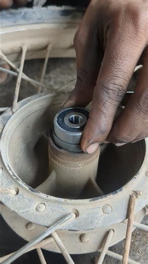 how to check wheel bearing on a trailer Motorcycle restoration #shortsfeed #subscribers