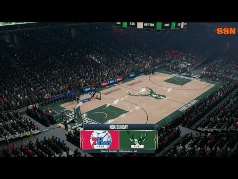 NBA Live 19- Philadelphia 76ers (44-25) vs Milwaukee Bucks (52-17)