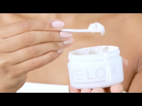 EVE LOM Rescue Mask Tutorial with Sasha