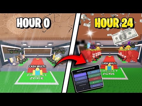 24 Hours to Build the Best Base By using SCRIPT in Steal a Brainrot