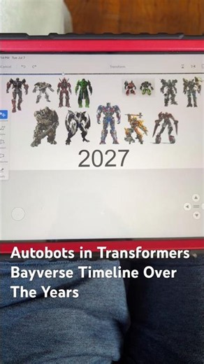 Autobots in Transformers Bayverse Timeline Over The Years