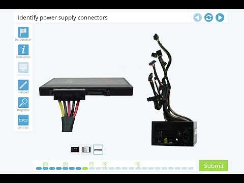 Identify Power Supply Connectors