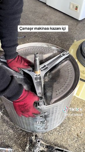 Çamaşır makinası kazanı içi #beniöneçıkart #keşfetteyizzz #keşfet #vestel #profilo #simens #beko #arçelik #servisim #kralteknik