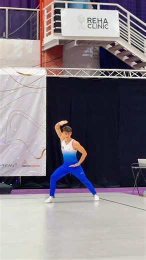 Leo🏆 #aerobicgymnastics #teamromania | Romanian Aerobic Gymnastics