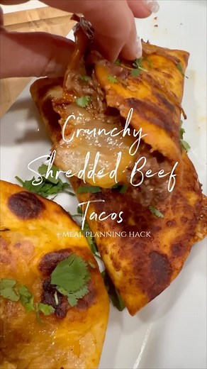 21K views · 84 reactions | These Crunchy Shredded Beef Tacos are a...