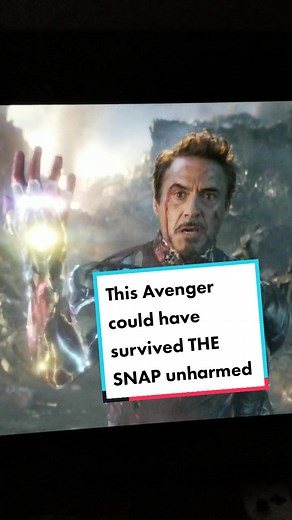 This Avenger could have survived THE SNAP unharmed! #Avengers #Marvel #MCU #IronMan #Thanos #CaptainAmerica #CaptainMarvel #Hulk #Spiderman