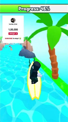 Roblox pro surf obby 🌊😱 #roblox #shorts