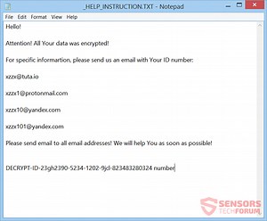 Remove XZZX Ransomware - Restore .XZZX Files