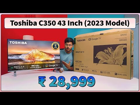 Toshiba C350MP 43-inch Ultra HD 4K Smart Google TV with 4-Year Warranty 📺🔥💯: Unboxing and Review