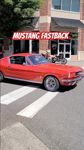 ICONIC! Why the 65' Mustang Fastback is the Ultimate Classic Muscle Car 🔥