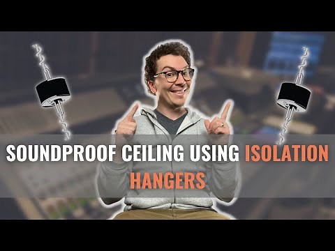 Soundproof Ceiling Using Isolation Hangers