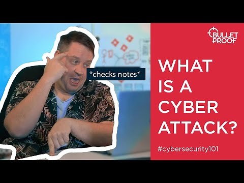 What is a cyber attack? Cybersecurity 101