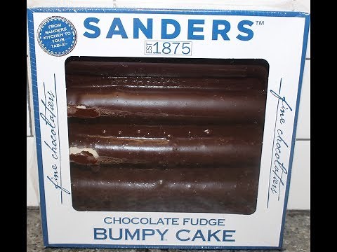 Sanders Bumpy Cake: Chocolate Fudge Cake Review