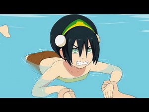Toph Learns How To Swim | Four Elements Trainer #22